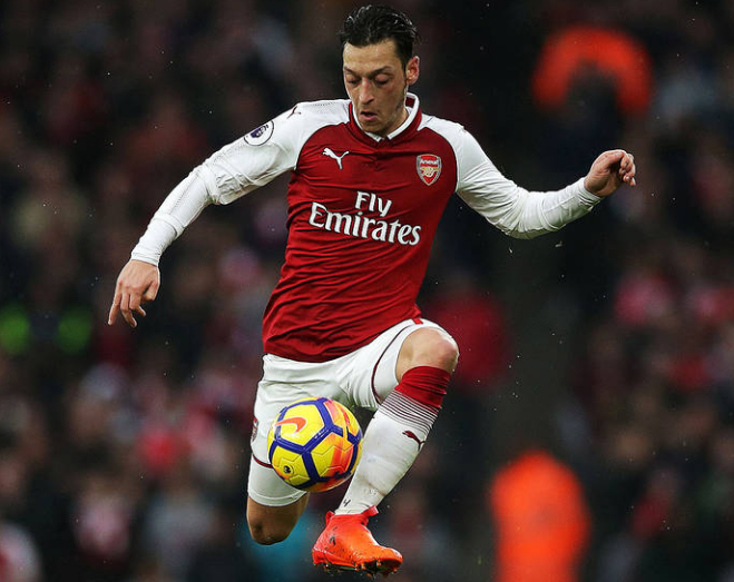 威尔希尔：厄齐尔球商高，让比赛变得更简单了