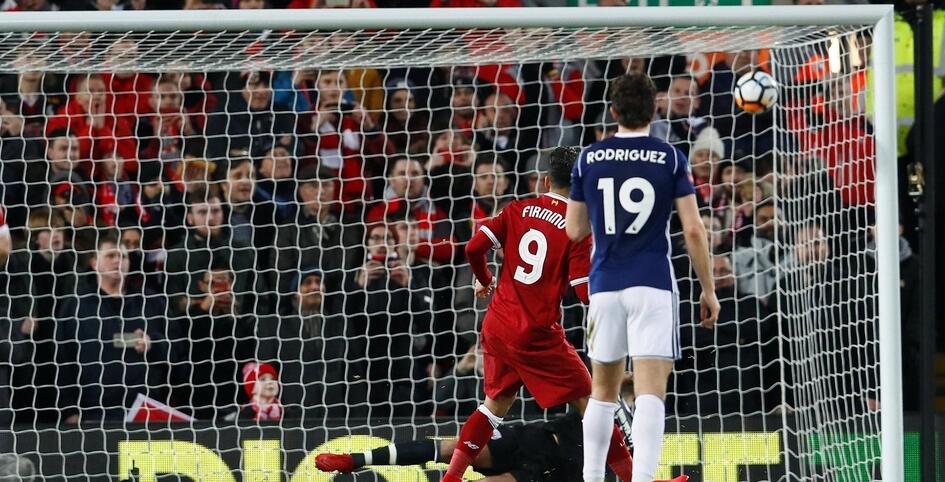 足总杯：菲尔米诺传射+失点，利物浦2-3西布朗遭淘汰