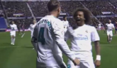 GIF：拉莫斯头球破门得分，皇马1-0领先