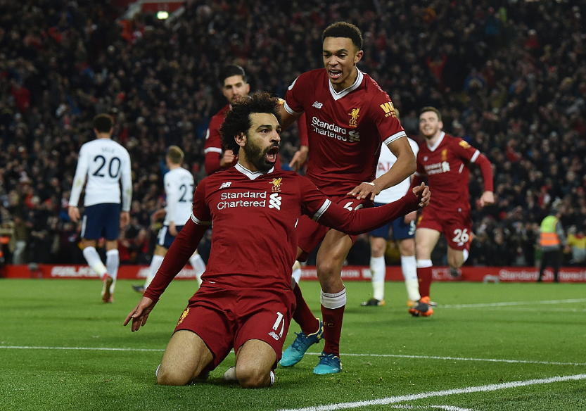 GIF：埃及球王！萨拉赫梦幻表演梅开二度