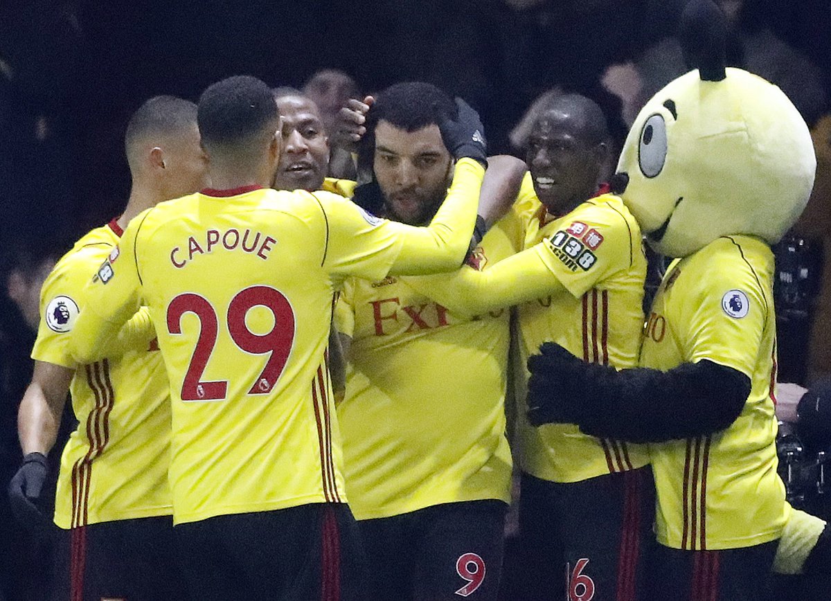 GIF：扬马特破门，沃特福德再度领先