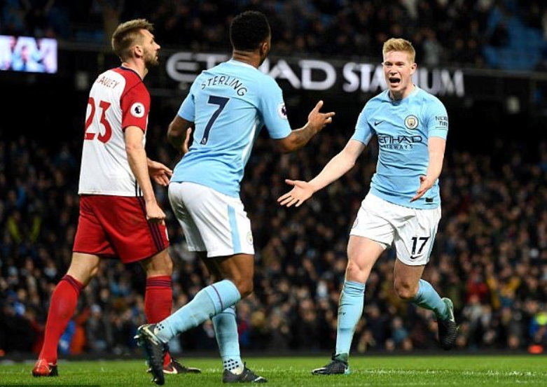 真大腿！德布劳内本赛季为曼城多拿了20分