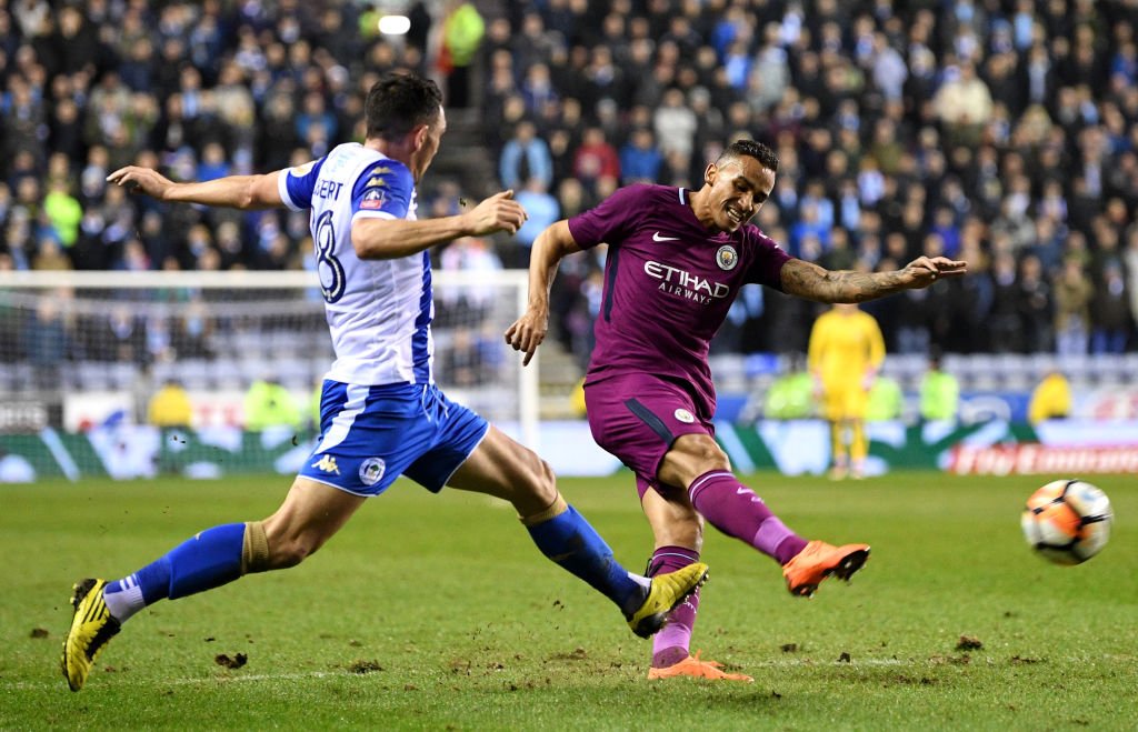 GIF：格里格破门，维冈竞技取得领先