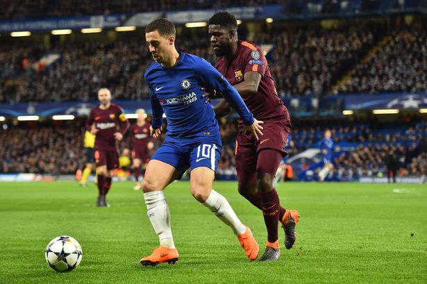 阿扎尔：次回合不考虑防守，要去诺坎普赢下比赛