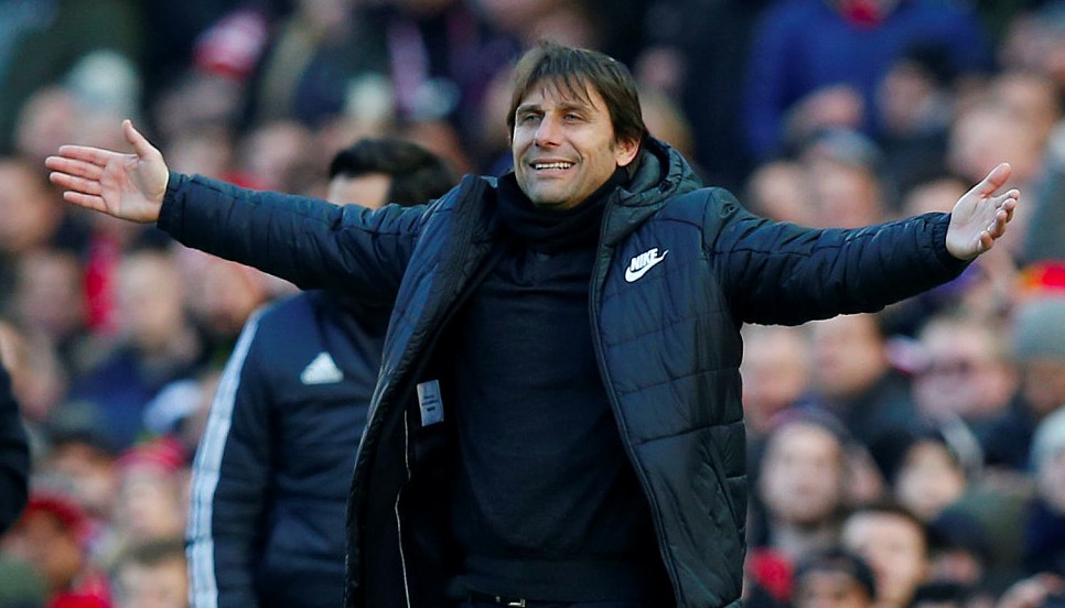 孔蒂：换下阿扎尔因他没体能了；需要VAR帮助裁判不犯错