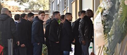 巴代利代表佛罗伦萨宣读悼词：谢谢你，大卫！