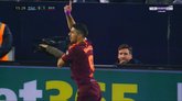 GIF：阿尔巴精准传中，苏亚雷斯头槌破门！