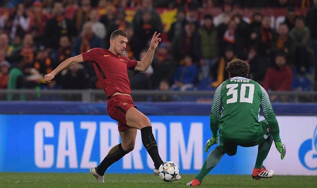 欧冠：哲科制胜球，罗马1-0两回合2-2淘汰矿工