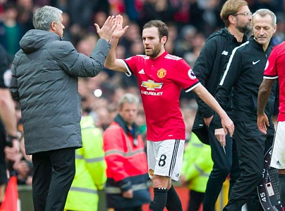 邮报：本赛季马塔首发时的红魔胜率为其替补时的近两倍