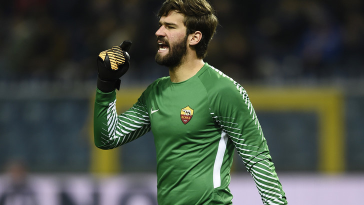 传那不勒斯4000万求购阿利松被罗马拒绝