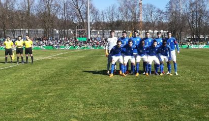意大利U16国青队友谊赛4-2战胜德国队