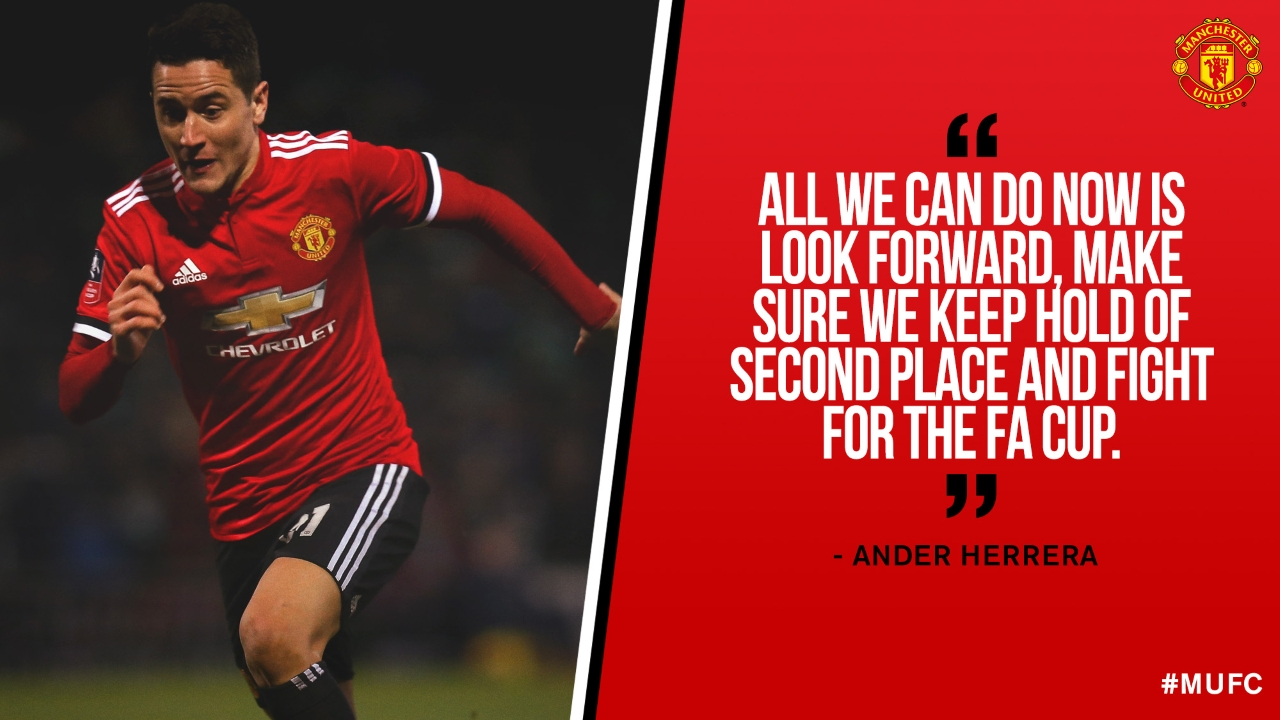 埃雷拉专访：希望能保住联赛第二，并赢得足总杯