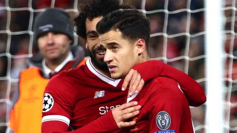 若红军夺得欧冠，库蒂尼奥有可能获得一块奖牌