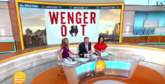 皮尔斯-摩根在电视节目中打出“WENGER OUT”