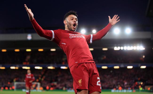 张伯伦：在利物浦享受踢球的快乐并不困难