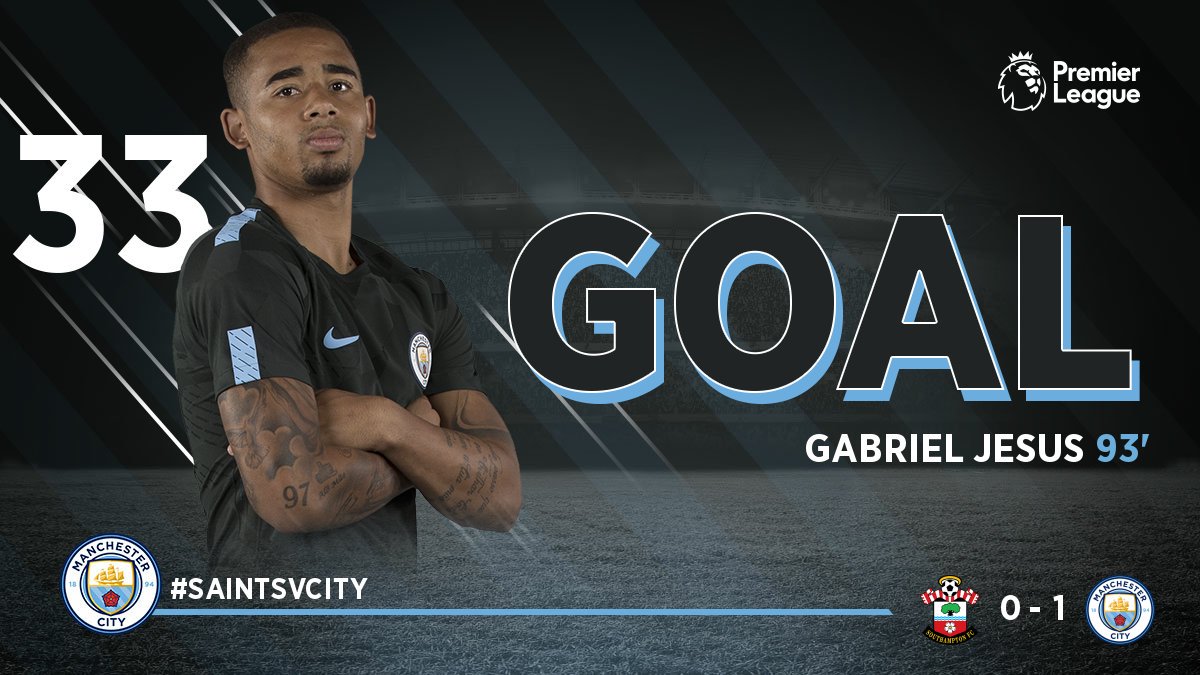 GIF：德布劳内过顶长传，热苏斯挑射绝杀