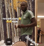 马蒂奇调侃卢卡库喝牛奶：他还是个宝宝