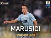 GIF：马鲁西奇先拔头筹，拉齐奥1-0国米