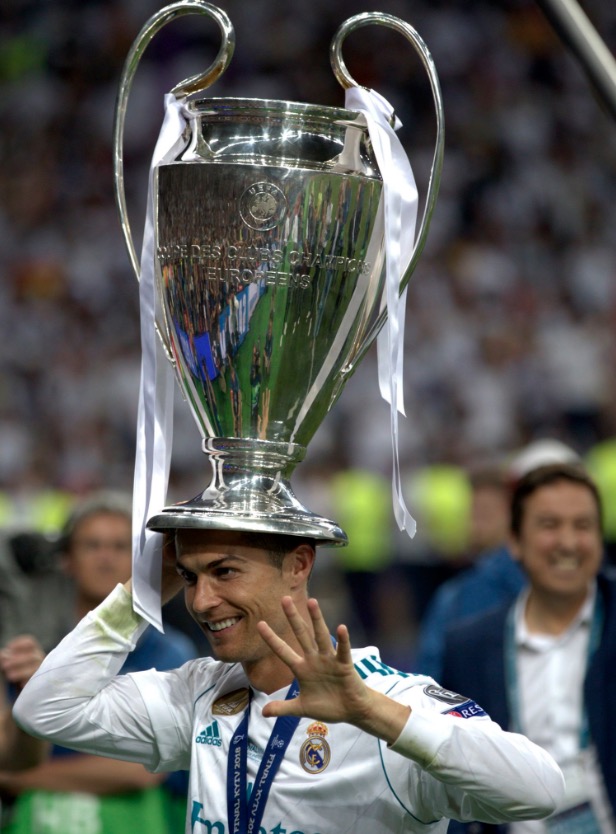 前无古人！<a href=https://www.310bf.com/tags-C%E7%BD%97-0.html target=_blank class=infotextkey>C罗</a>成改制后首位5夺欧冠的球员