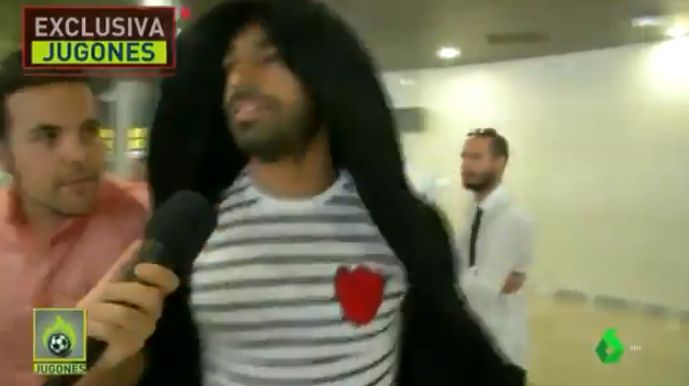 萨拉赫抵达西班牙，全程不与媒体做任何的交流