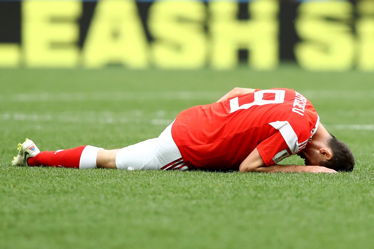 6月17日讯 由于在与沙特阿拉伯的世界杯揭幕战上受伤,俄罗斯中场核心