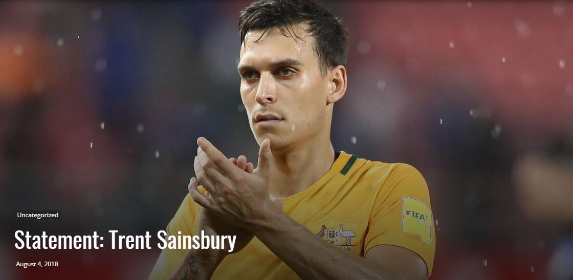 澳洲球员工会官方声明:塞恩斯布里已与江苏苏