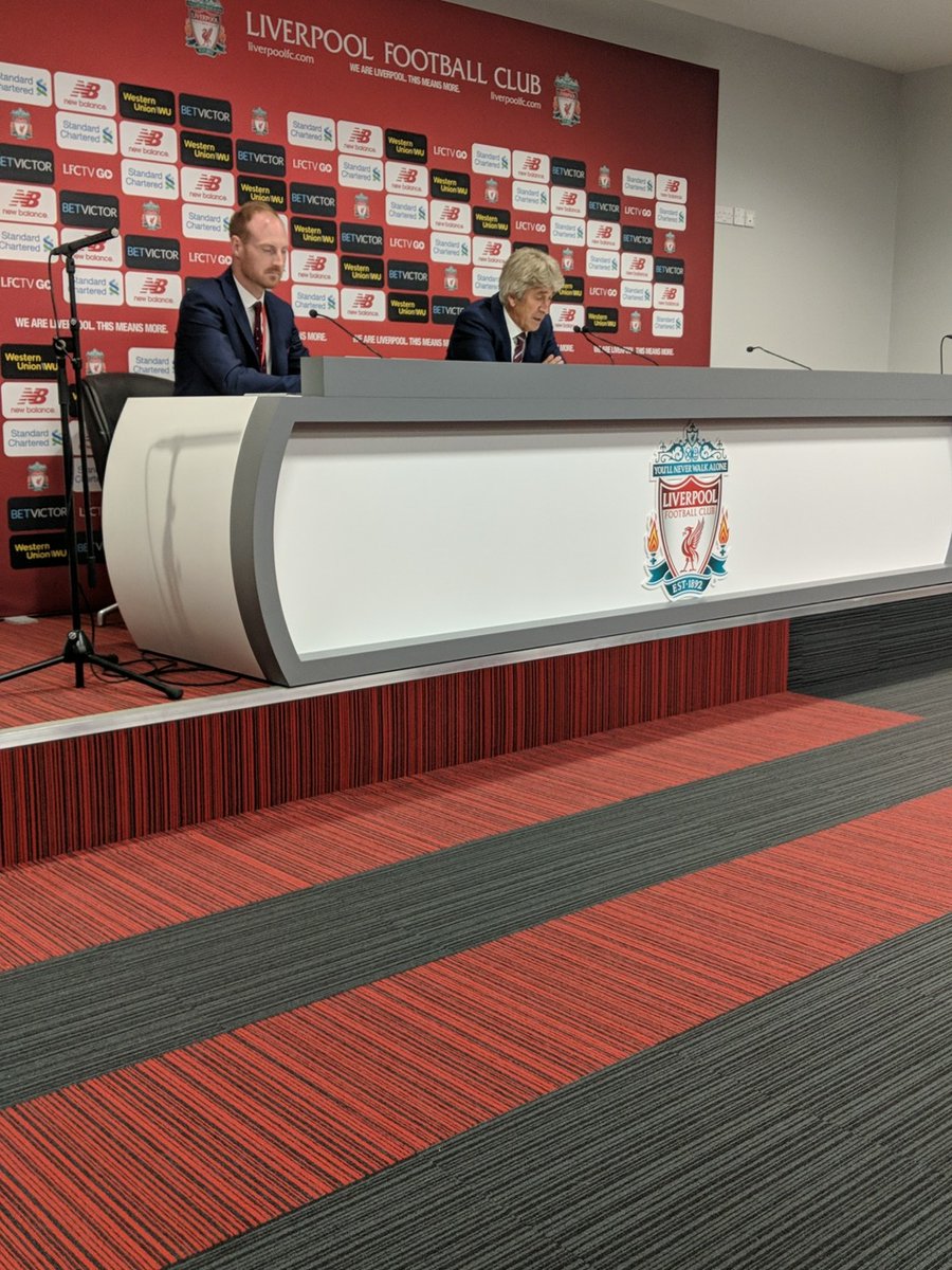 佩工：对阵利物浦，赛前、赛中和赛后都很困难