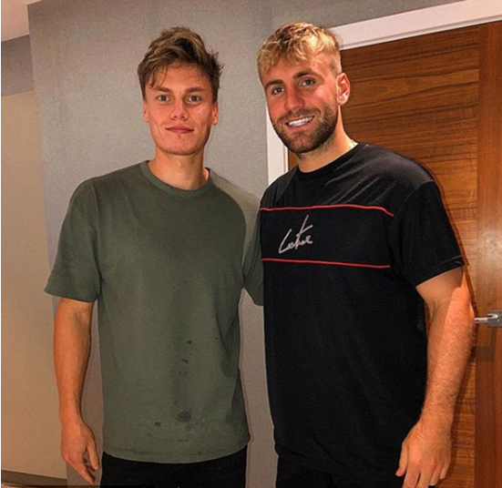 卢克-肖同德布劳内营养师签约，助力提高自身竞技水平