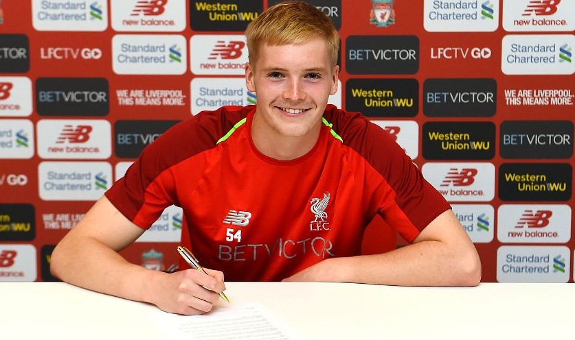 官方：利物浦与年轻门将凯莱赫续约