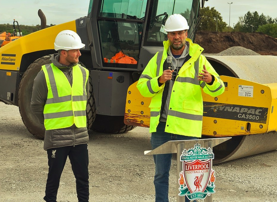利物浦新训练场动工，克洛普：启用时我还会在这