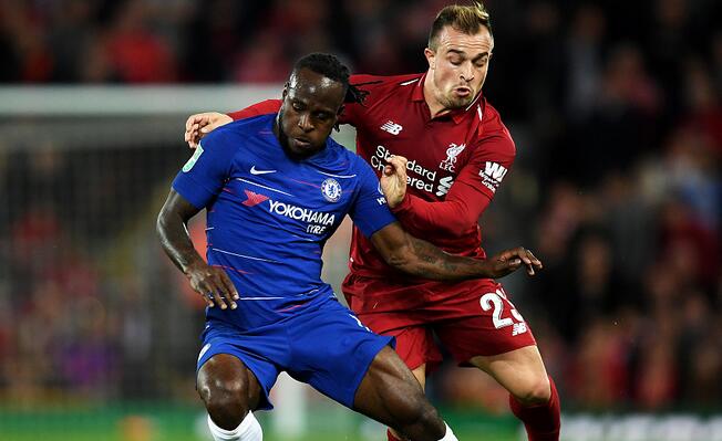 联赛杯：阿扎尔造2球斯图里奇难救主，切尔西2-1逆转利物浦晋级