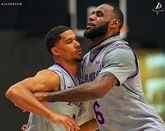 发现隐藏的车蜜！湖人后卫哈特为切尔西加油