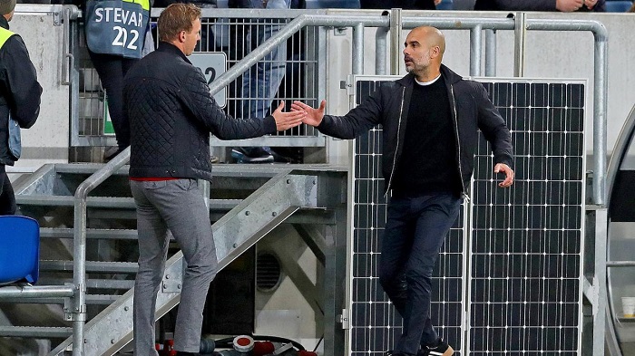 瓜迪奥拉：纳格尔斯曼非常出色，和他比赛学到了很多