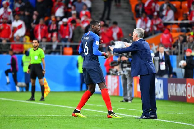 德尚：我一点都不担心博格巴，他回到国家队时会完全不同