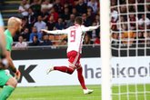 GIF：格雷罗头槌破门，奥林匹亚科斯1-0米兰