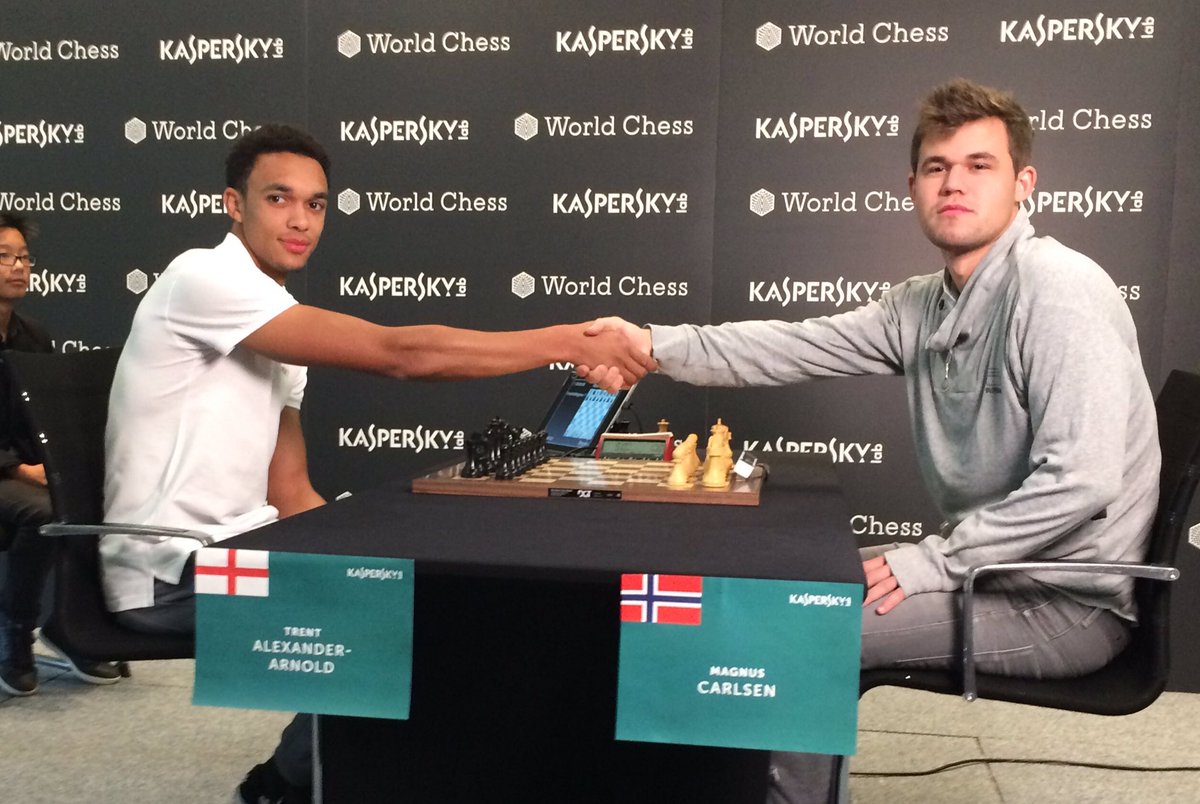 脆败！阿诺德挑战国际象棋冠军17步就告失利