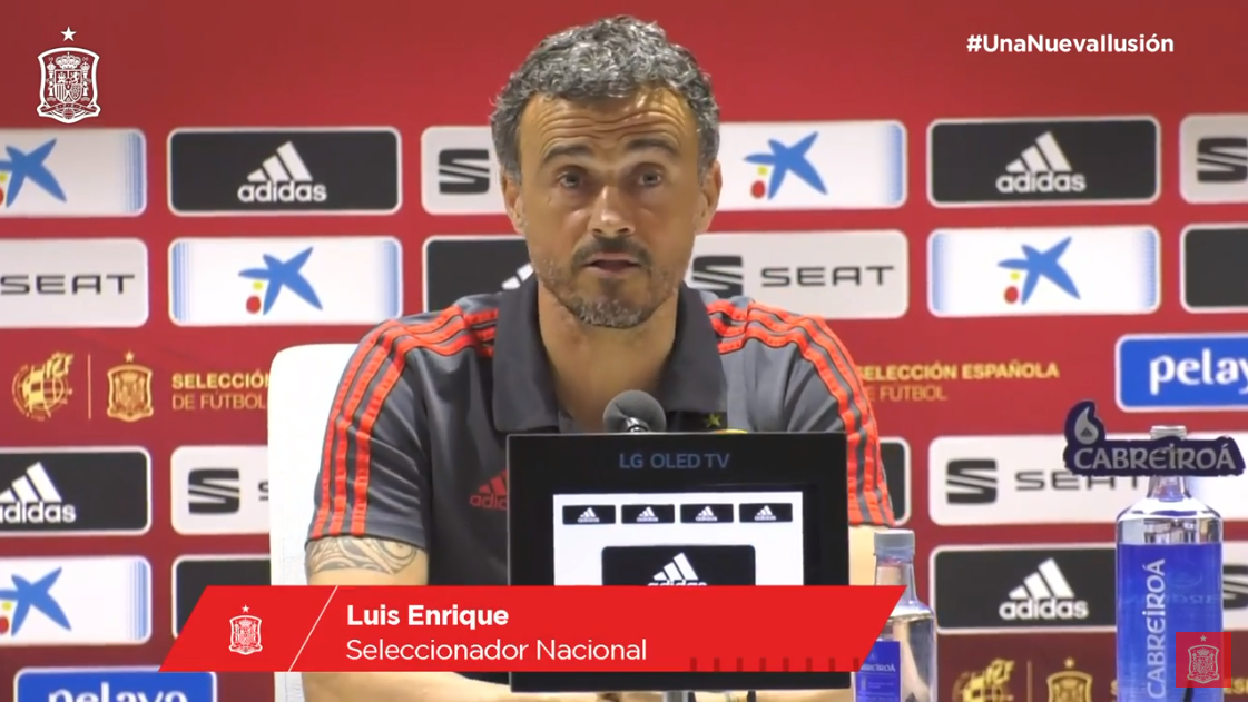 路易斯-恩里克：西班牙和我执教的<a href=https://www.310bf.com/tags-%E5%B7%B4%E8%90%A8-0.html target=_blank class=infotextkey>巴萨</a>没有可比性