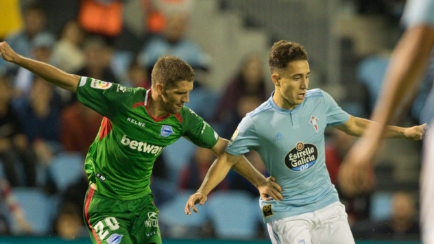 <a href=https://www.310bf.com/tags-%E8%A5%BF%E7%94%B2-0.html target=_blank class=infotextkey>西甲</a>：皮纳制胜破门，阿拉维斯1-0塞尔塔暂时登顶榜首