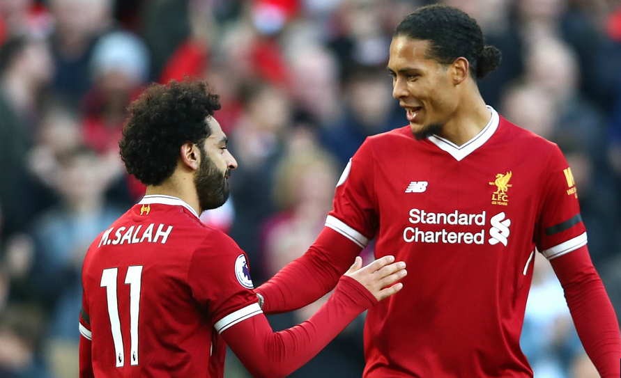 范戴克：完全不担心萨拉赫状态，他始终在全力以赴