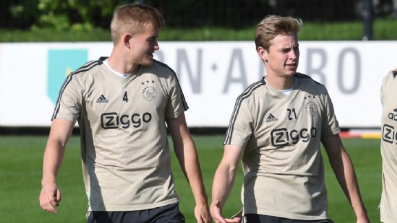 德容：如果能和德里赫特去同一家俱乐部会很有趣