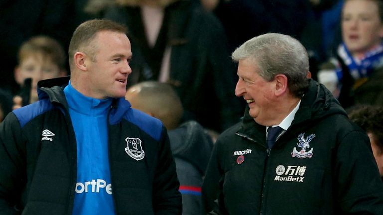 霍奇森：我想看到鲁尼在水晶宫踢球