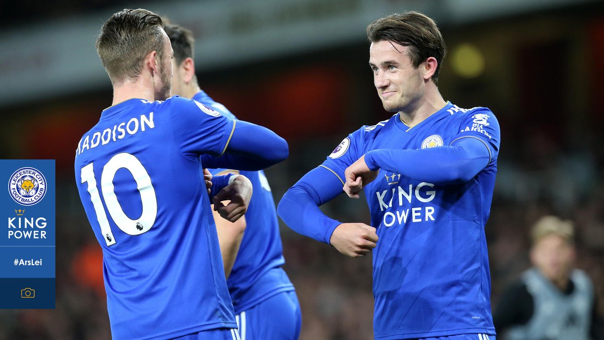 GIF：马奎尔助攻奇尔韦尔破门，莱斯特城取得领先