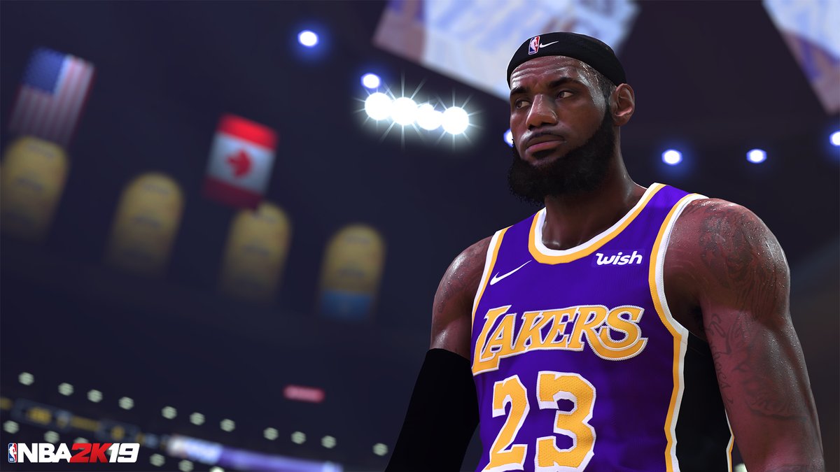 NBA2K19公布詹姆斯新形象:发带詹会拥有99能力值吗?