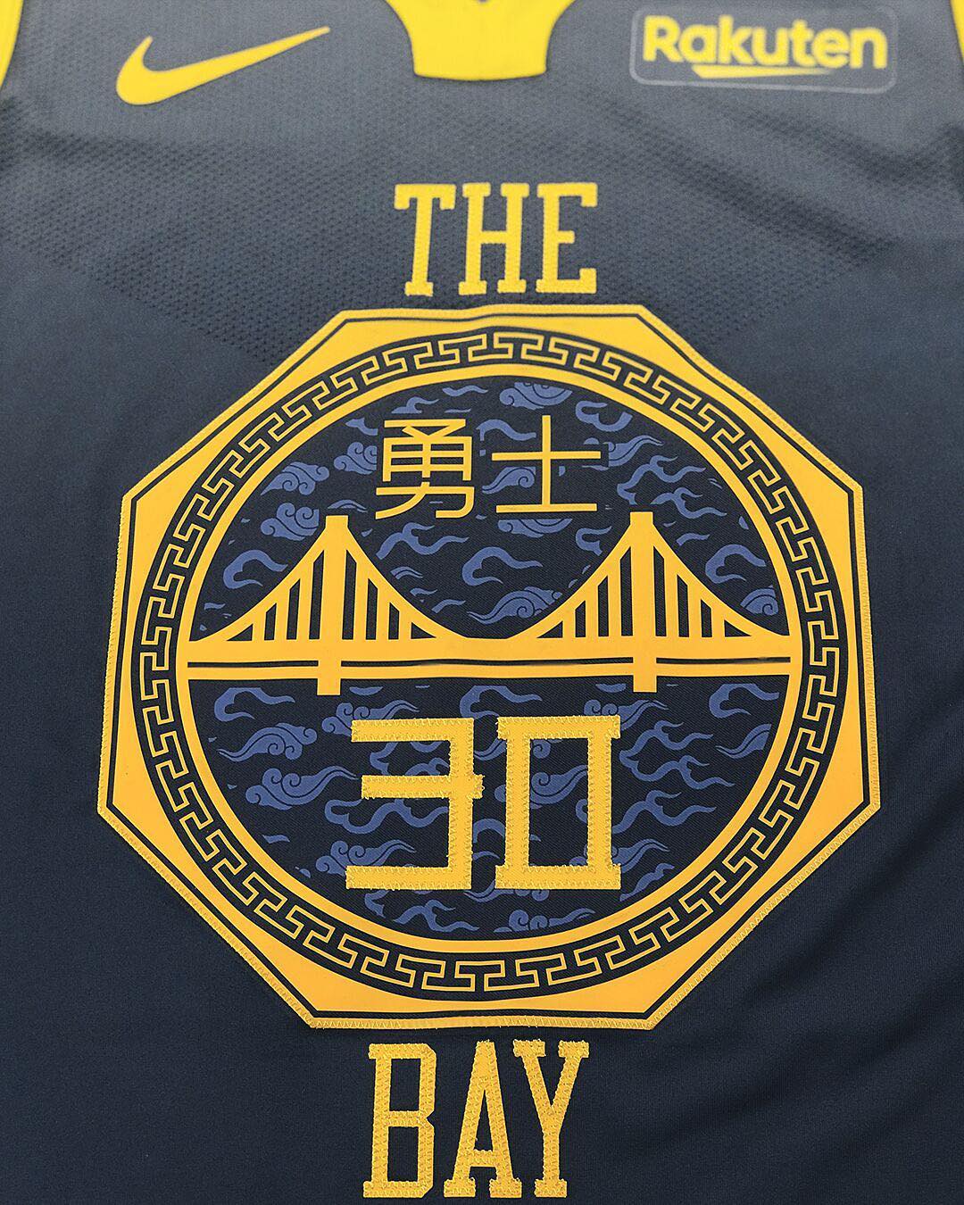 中国风!勇士官方发布新赛季城市版球衣_虎扑NBA新闻