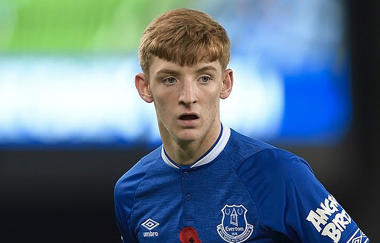 再买英格兰小将？多特有意埃弗顿17岁中场戈登