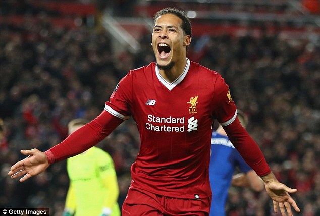 范戴克：难忘首秀进球的德比经历；我离自己的目标还很远