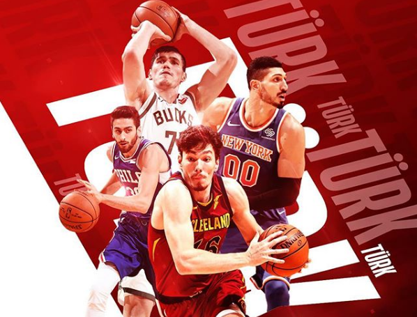 NBA官方道歉票选土耳其最具先天球员时遗漏坎特