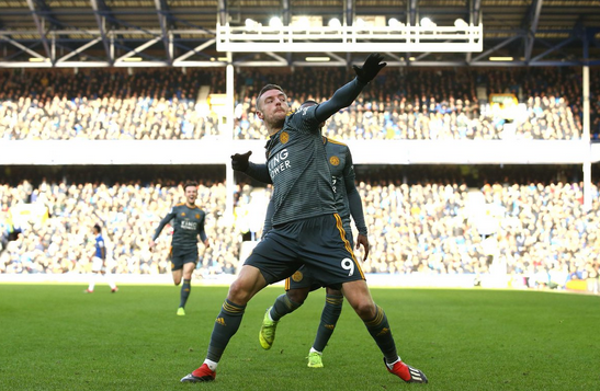 默郡猎手！瓦尔迪在红军太妃糖身上参与进球最多