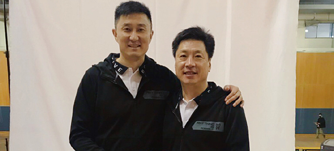 李春江晒与杜锋、胡金秋合影:青出于蓝