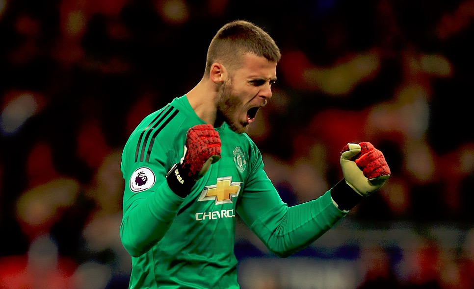 GIF：日常认爹！德赫亚三次拒绝凯恩阿里攻门